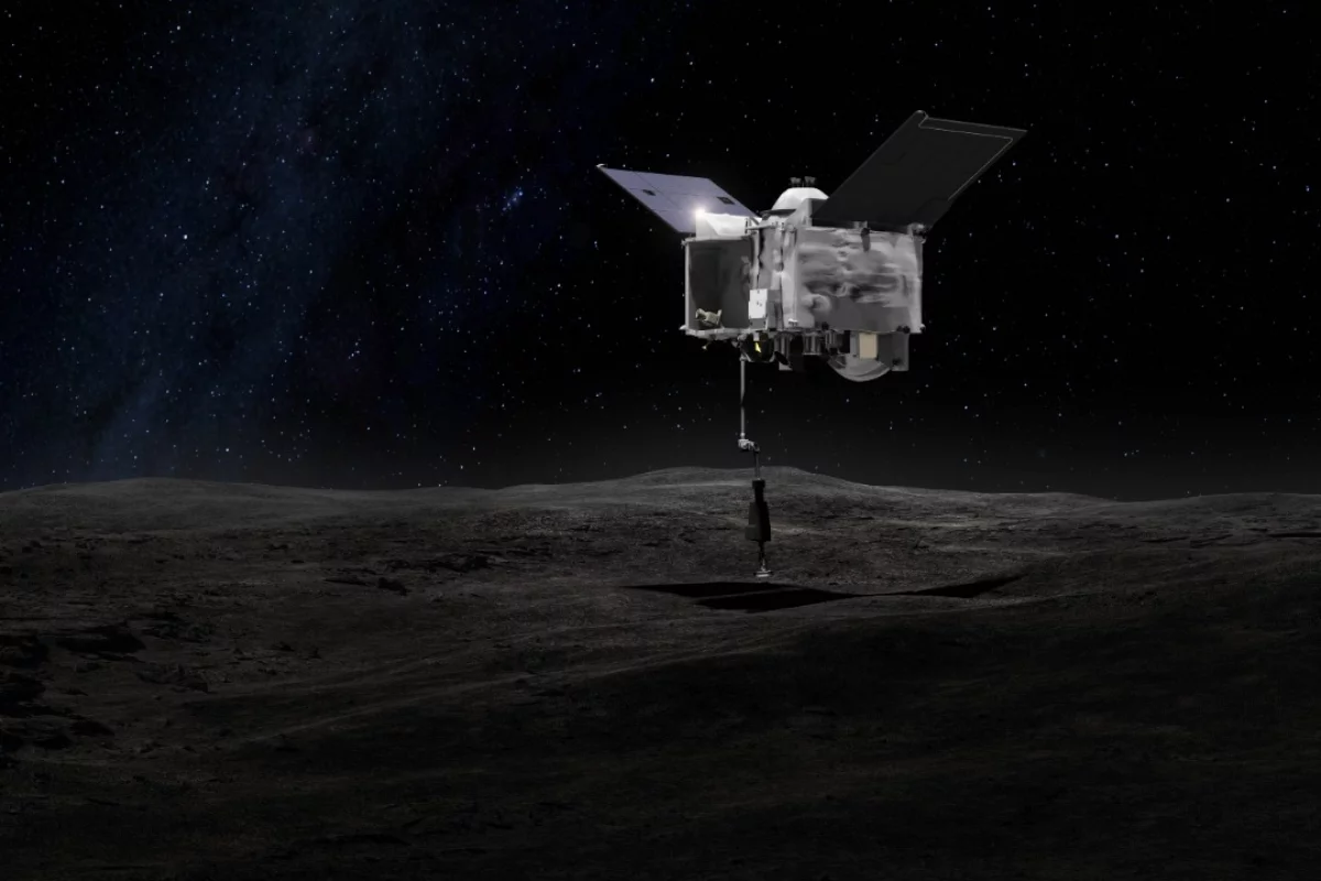 Artist's concept of OSIRIS-REx
