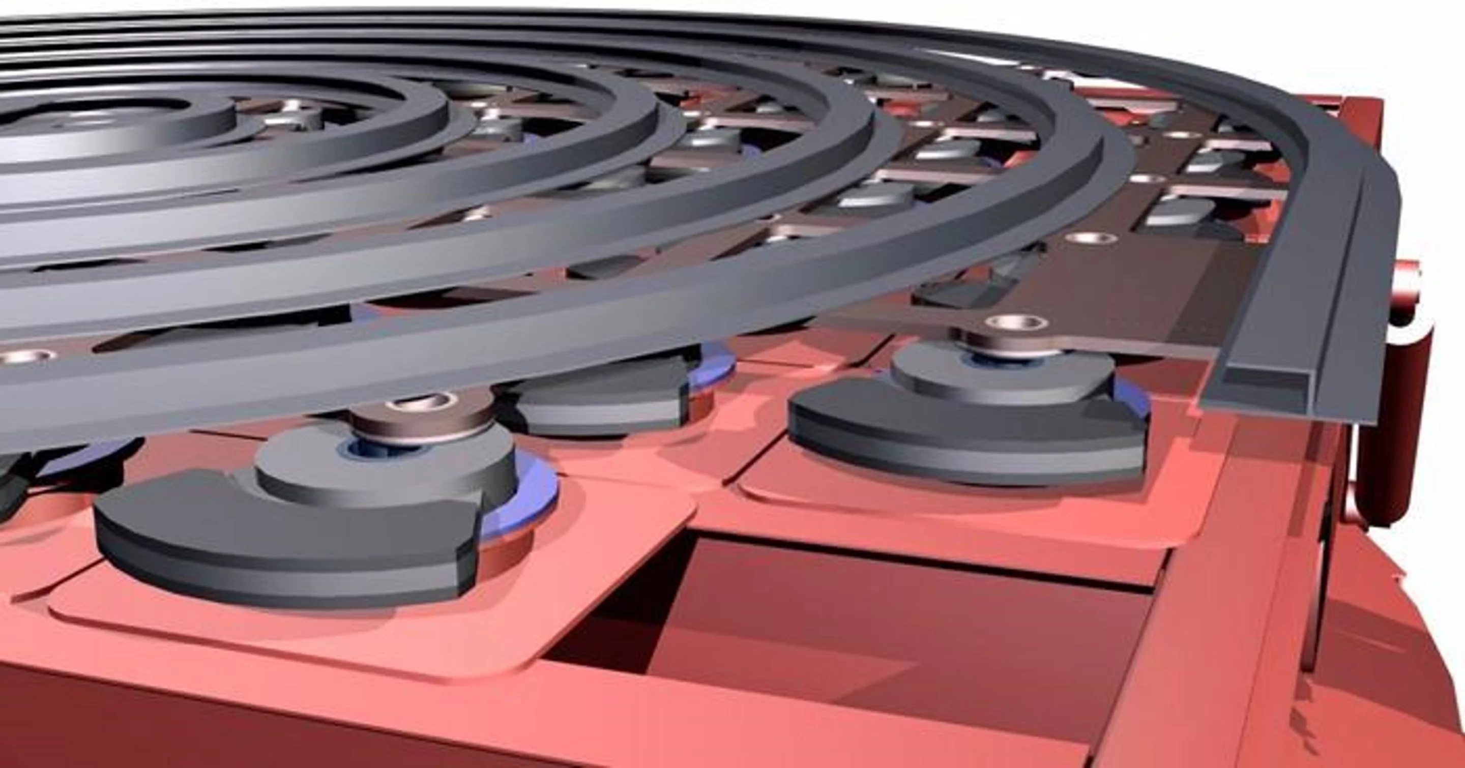 Cutaway view of the five-meter slingatron