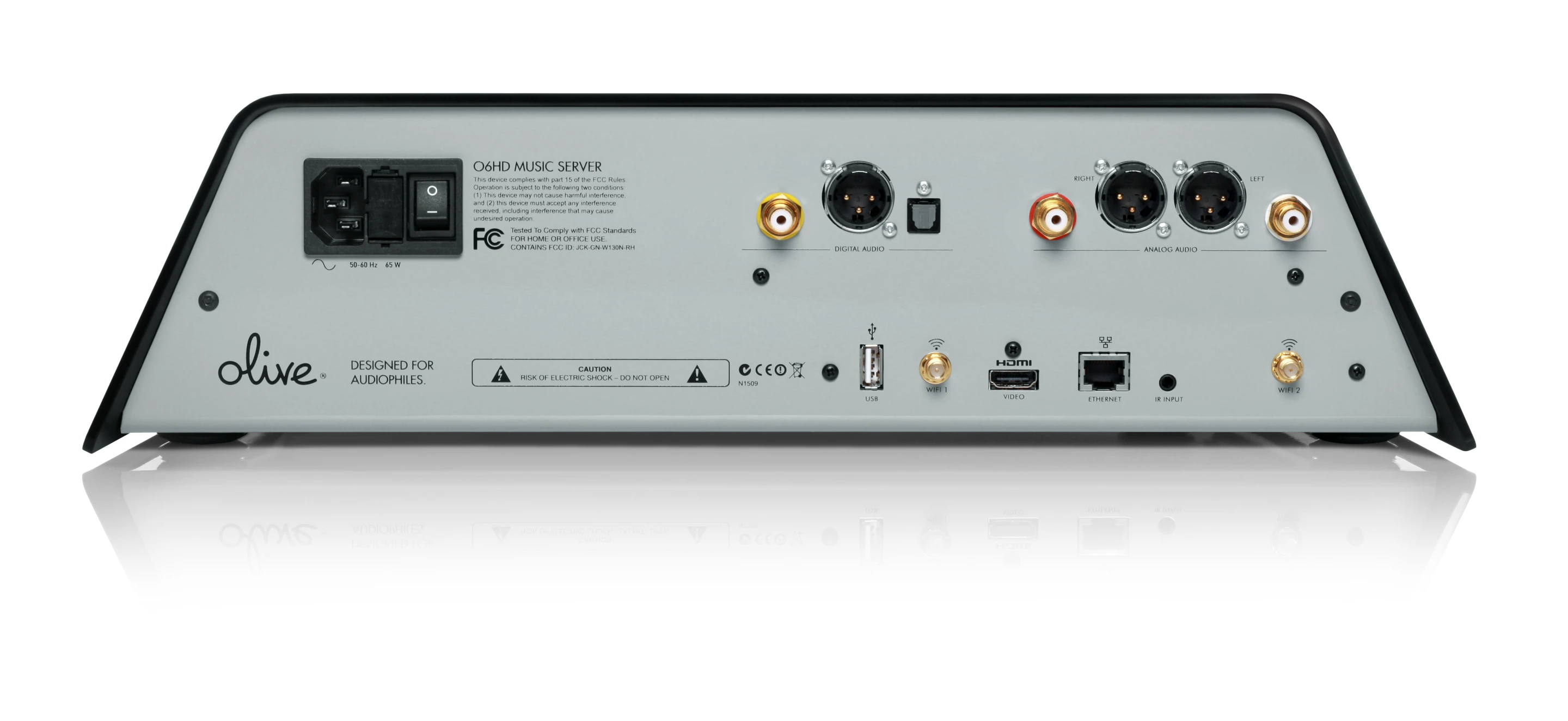 The O6HD can stream music to numerous rooms over 802.11n Wi-Fi connectivity and also features Gigabit Ethernet, HDMI and USB 2.0 ports