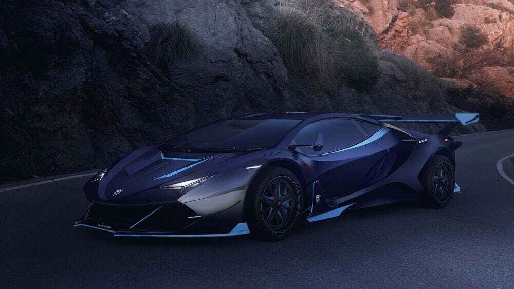 The outrageous Alieno Arcanum RP5 hypercar concept