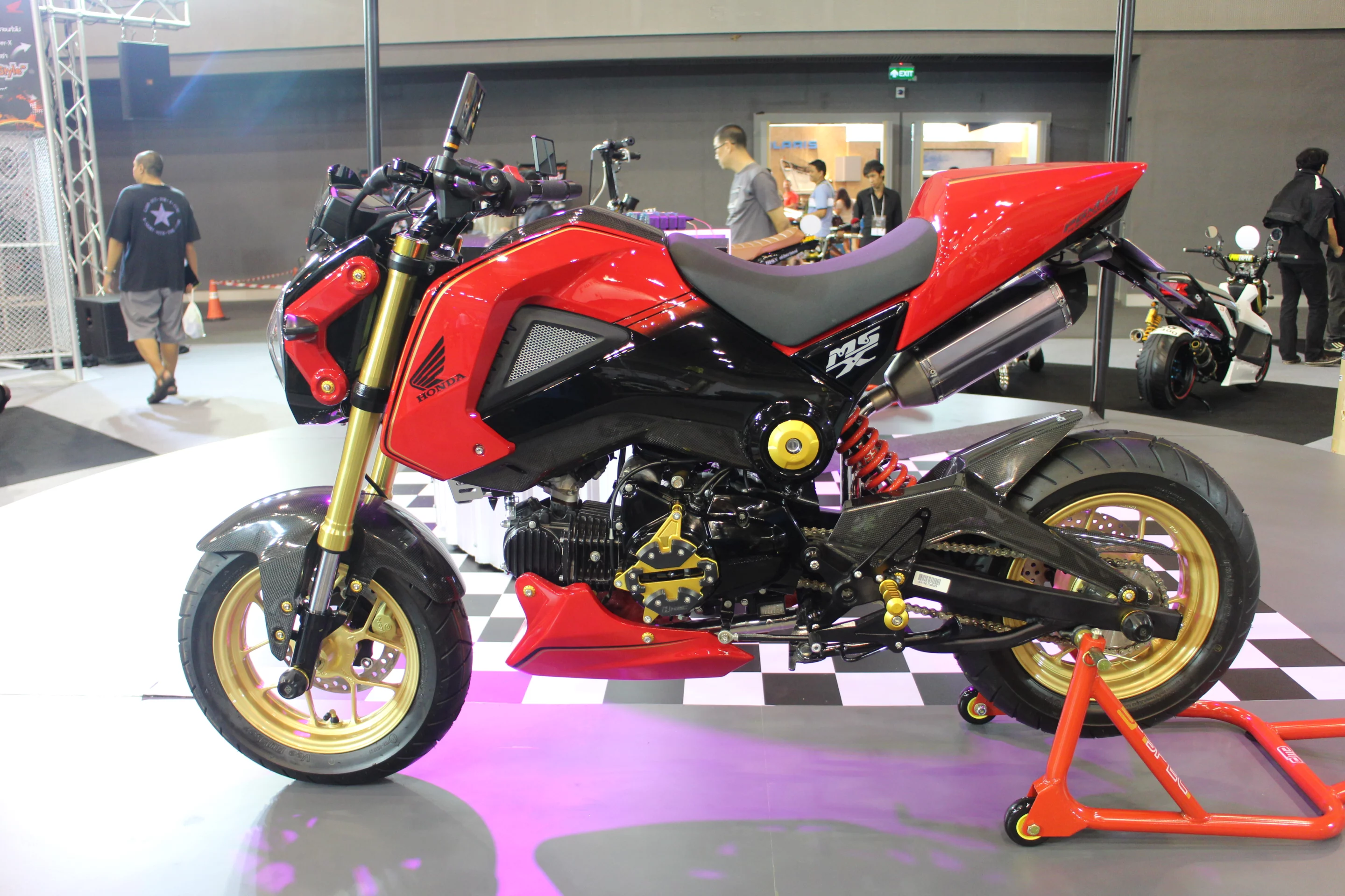 Honda MSX 125 custom (Photo: Husna Namirembe/Gizmag)