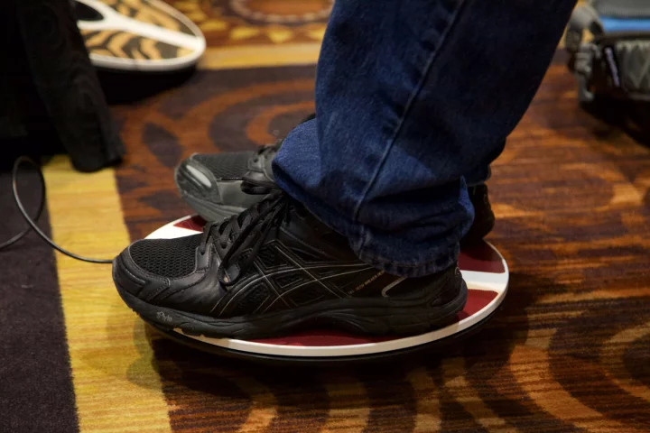 3DRudder translates foot pressure into analog controller movement in VR games