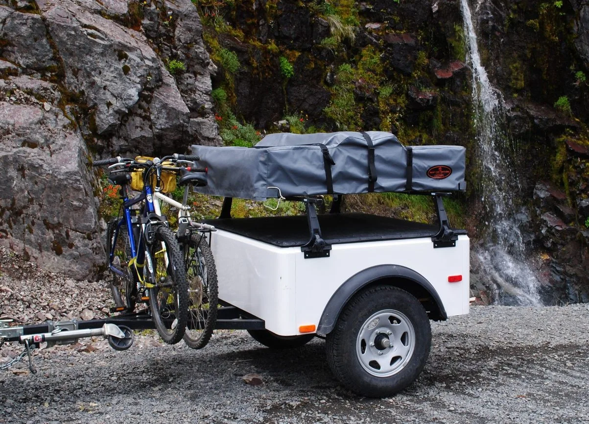 The Dinoot can be outfitted with various racks and gear-hauling equipment