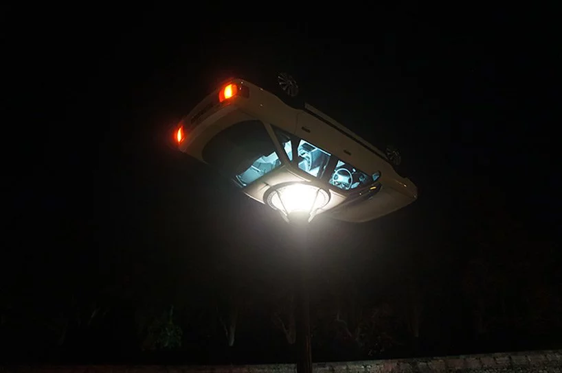 A car street lamp from 2017