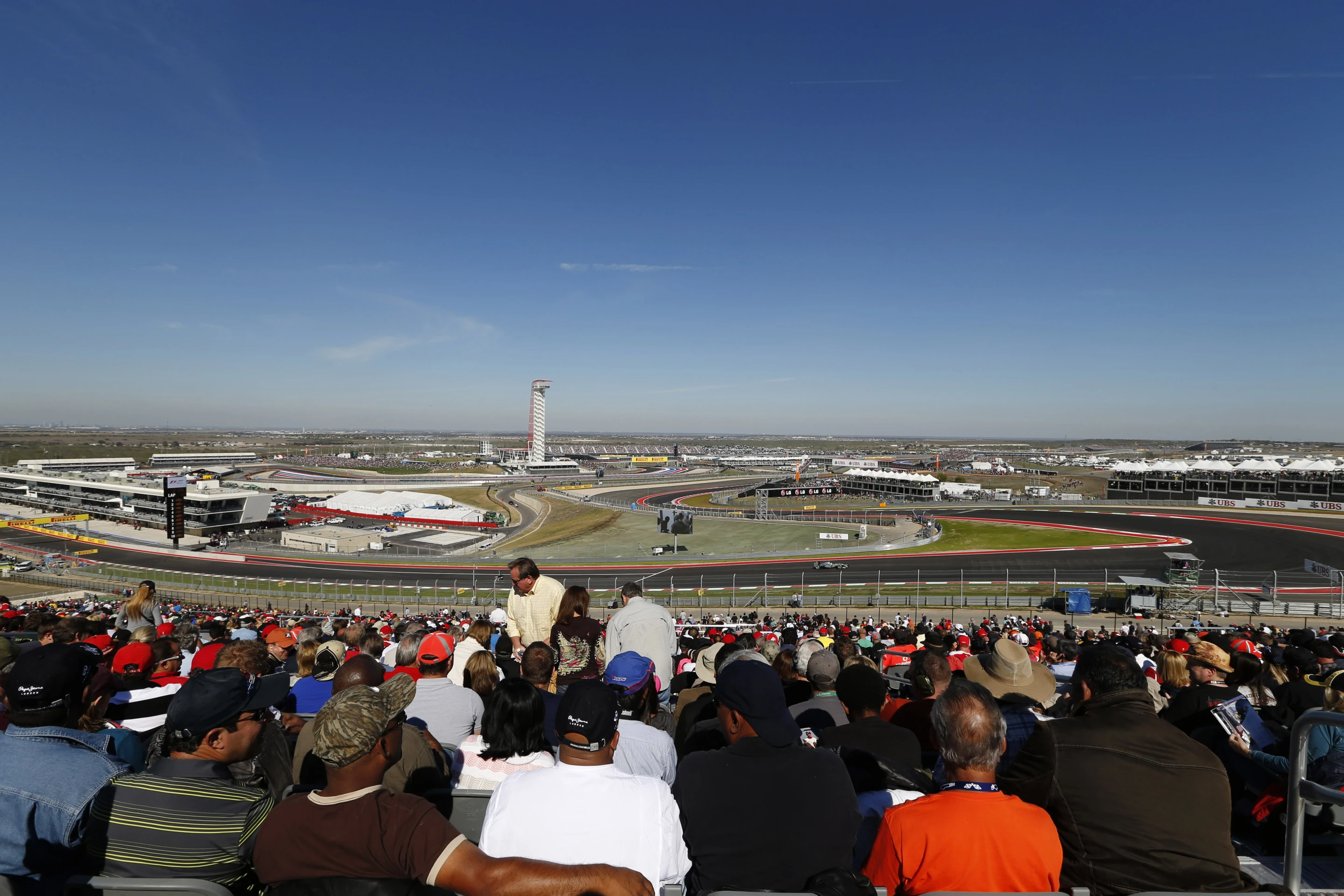 Fan's view of the brand new Circuit of the Americas race track in Austin, Texas (Photo: Circuit of the Americas)