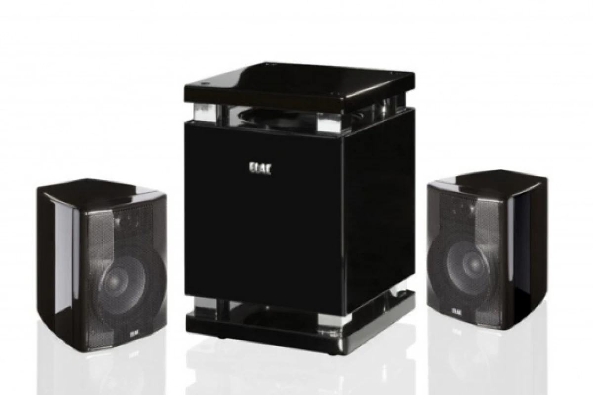 ELAC's pint sized 2.1 desktop speaker system