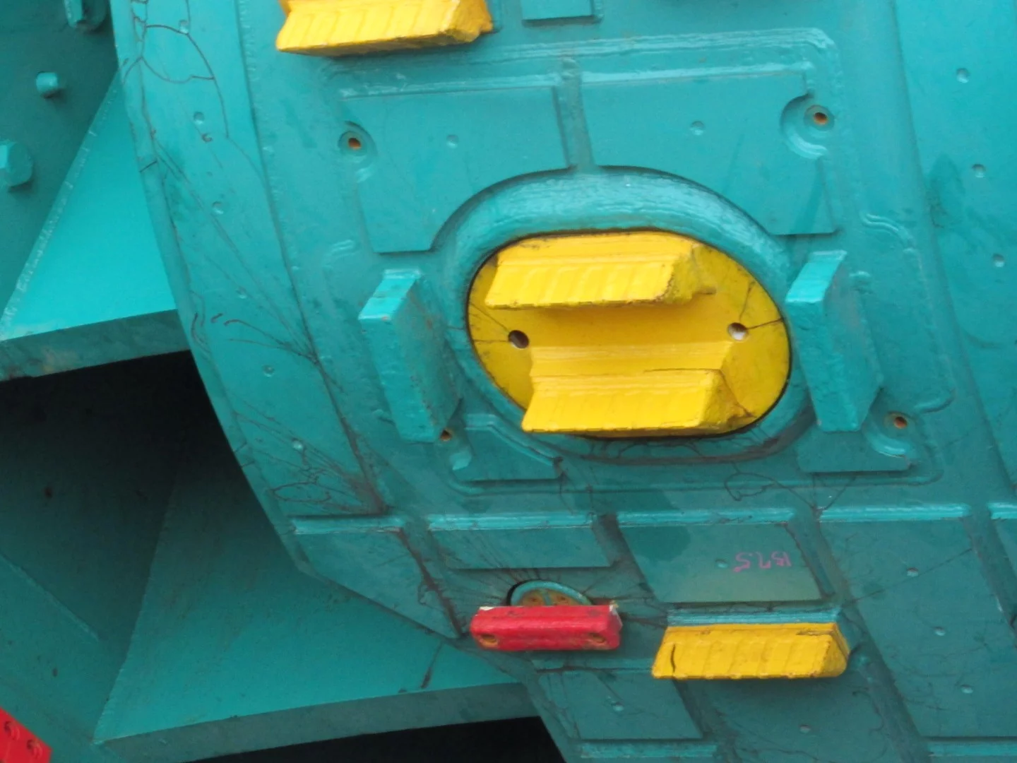 Detail of a digging tool