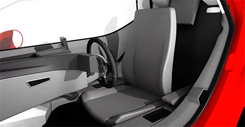 Colibri weighs 440 kg (970 lbs) and can reachspeeds of 120 kmh (75 mph)