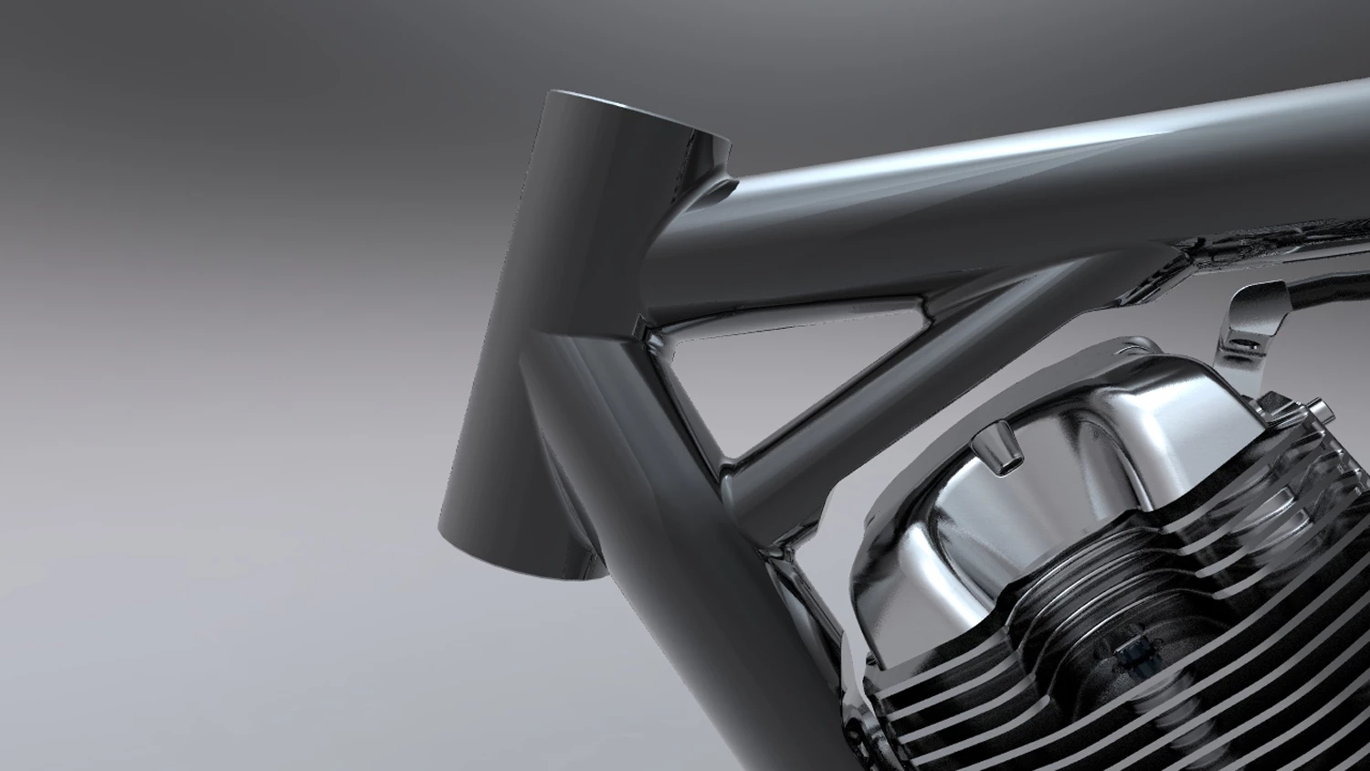 The Hellcat X132 steering head