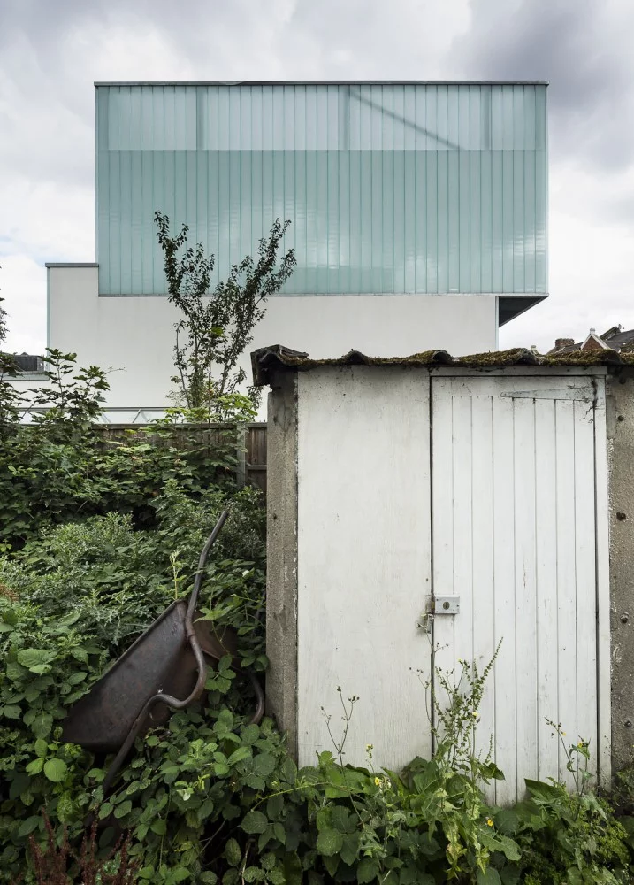 Slip House is built on a former brownfield site