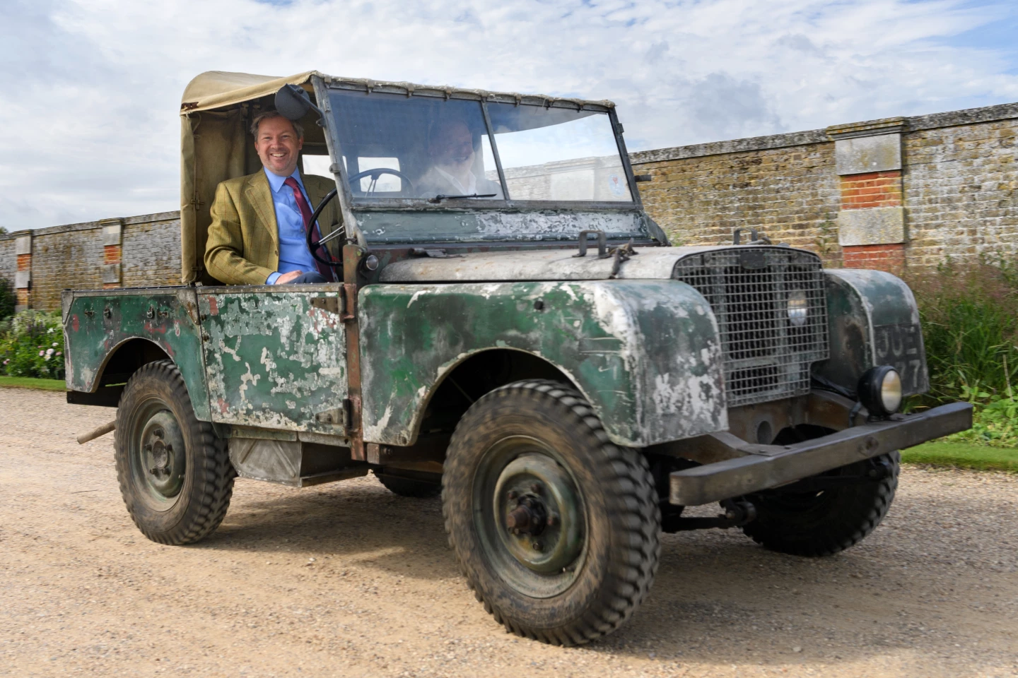 This is the world’s very first production Land Rover from 1948, making its concours debut following an enormously detailed “sympathetic” restoration. It is believed to have been used by Her Majesty’s Navy for the first decade of its life before spending time on a farm in Halifax.