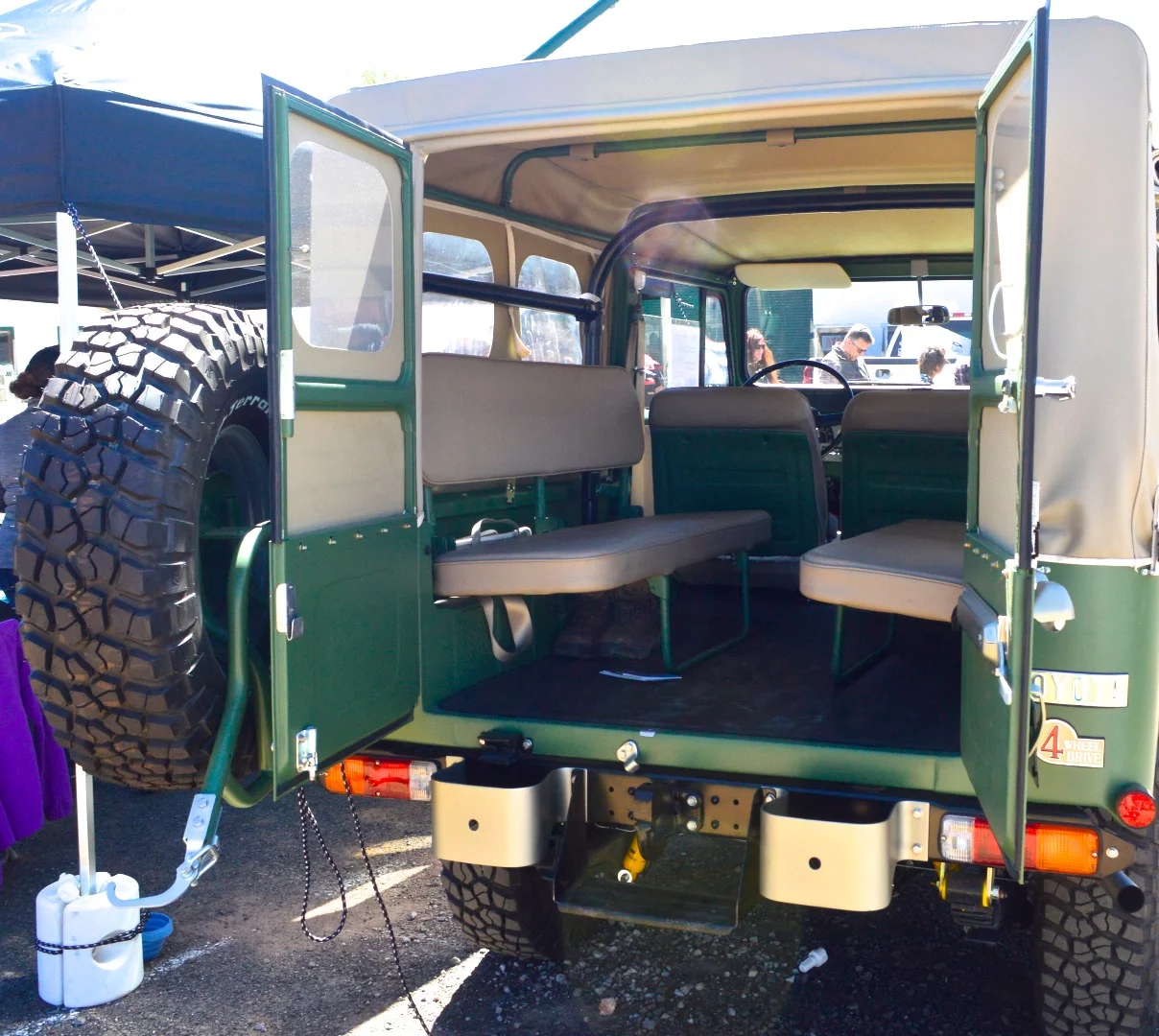 Inside The FJ Company's 1984 FJ43
