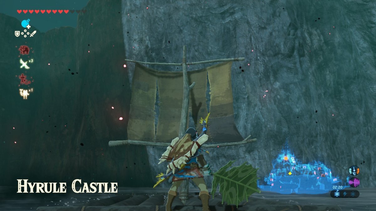 Make sure you have a Korok leaf.