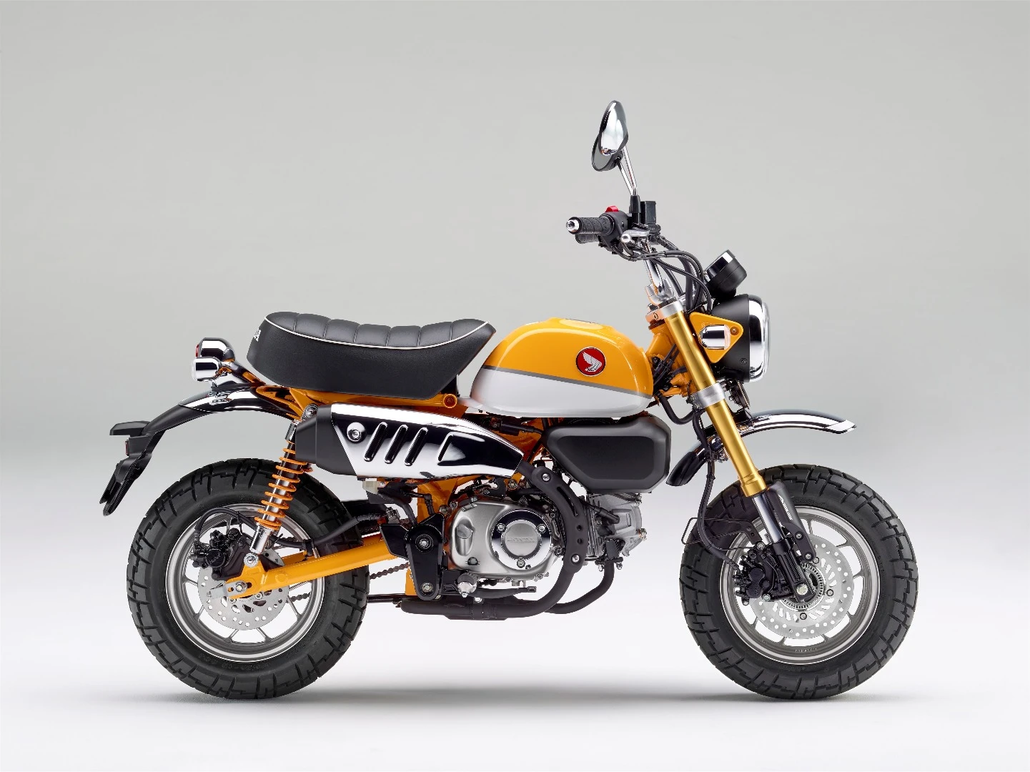 2018 Honda Monkey: in banana yellow/white