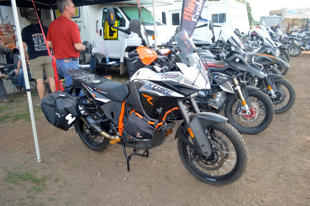Motorcycle Village at Overland Expo 2014