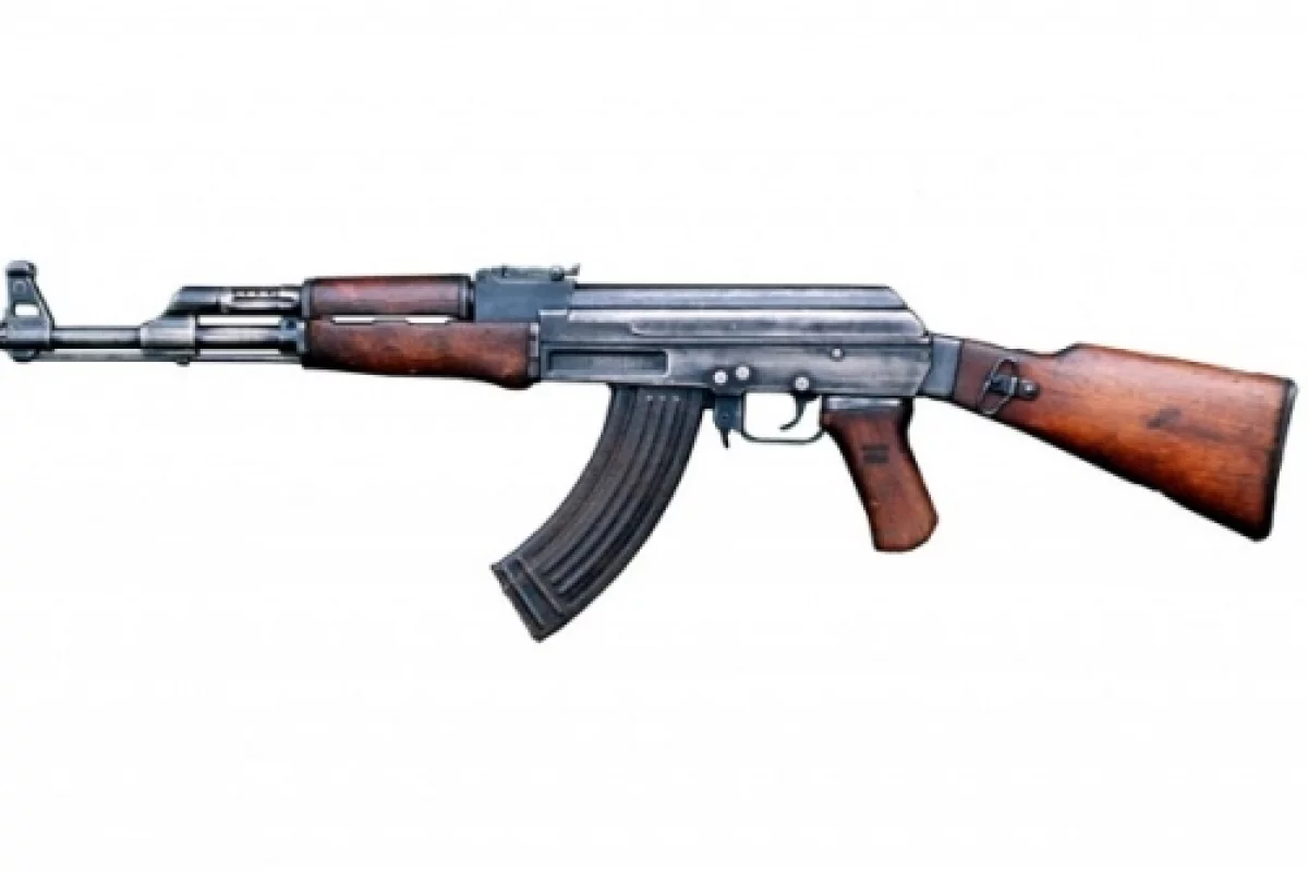 Mikhail Kalashnikov's AK-47 assault rifle