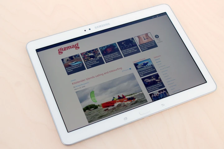 Gizmag reviews the Samsung Galaxy Tab Pro 10.1