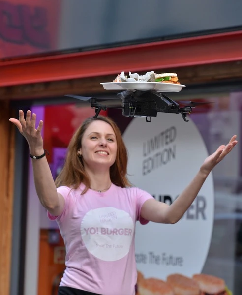 Yo Sushi is testing its flying waiter at its Soho location in London, but plans to bring the iTray to the rest of the UK next year