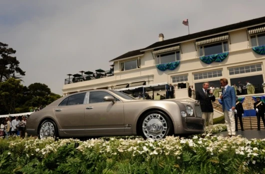 Elegance on wheels ... the Bentley Mulsanne