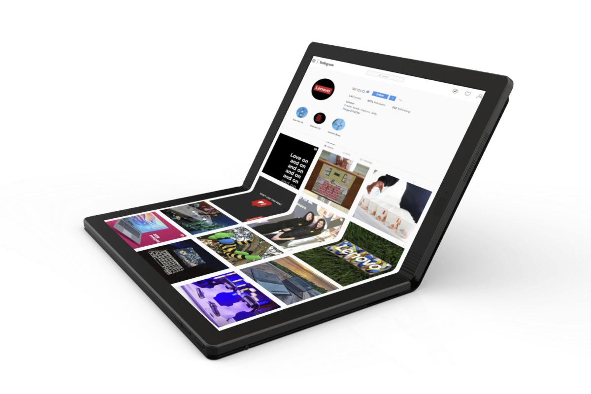 A folding OLED touchscreen could make this one of the most flexible devices on the market – in every sense