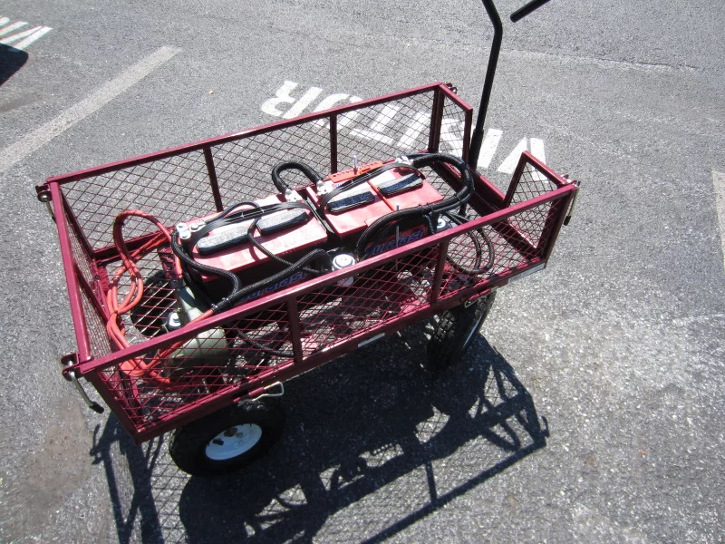 The kart's auxiliary start kit