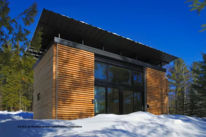 The 320 square-foot EDGE house