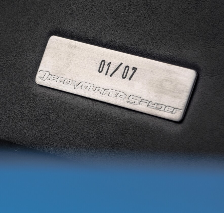 The Geneva car is the first of seven customer-commissioned examples