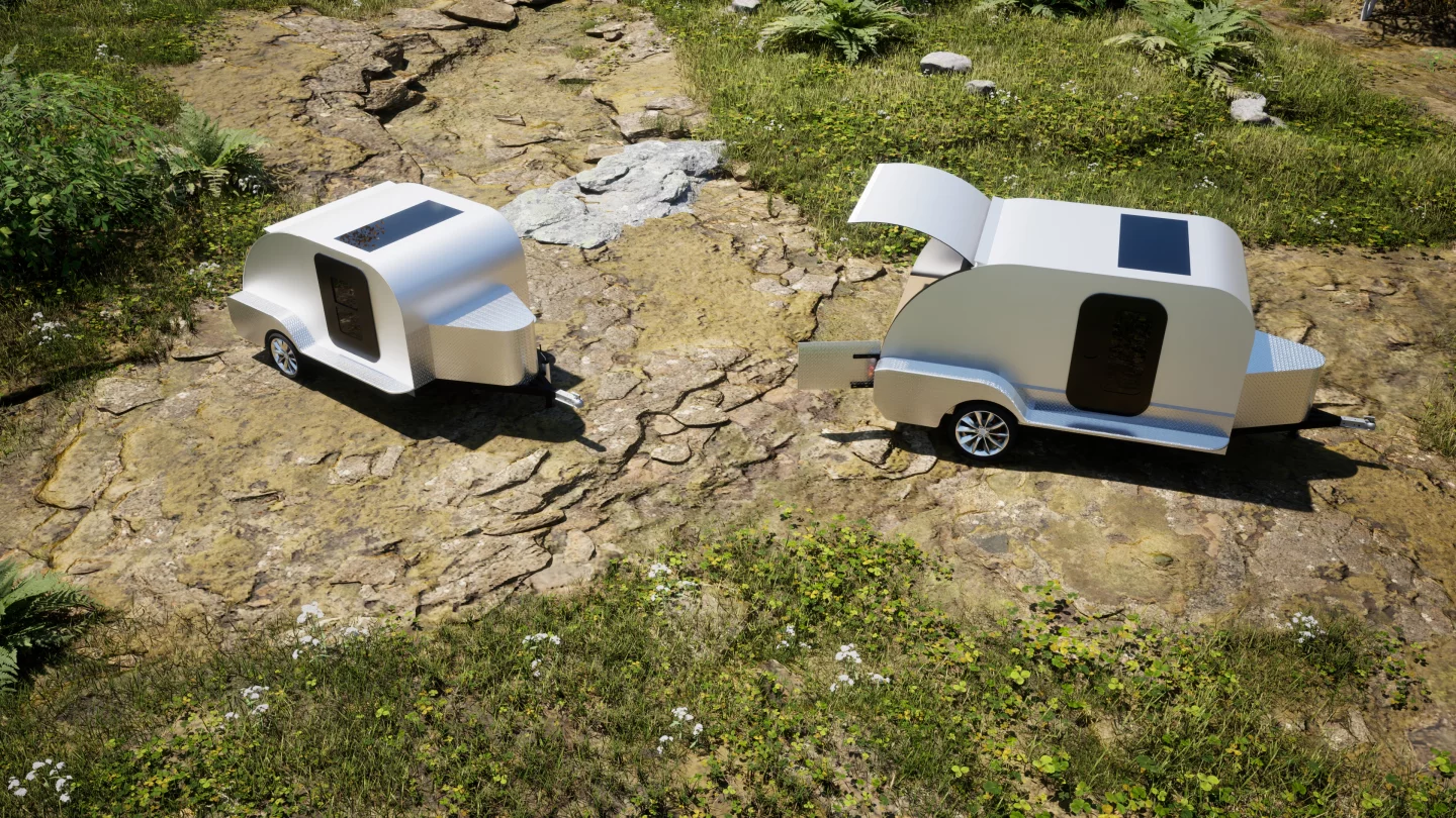 Colorado Teardrops adds the EC-2 and EC-4 to the Boulder teardrop in its electrified teardrop family