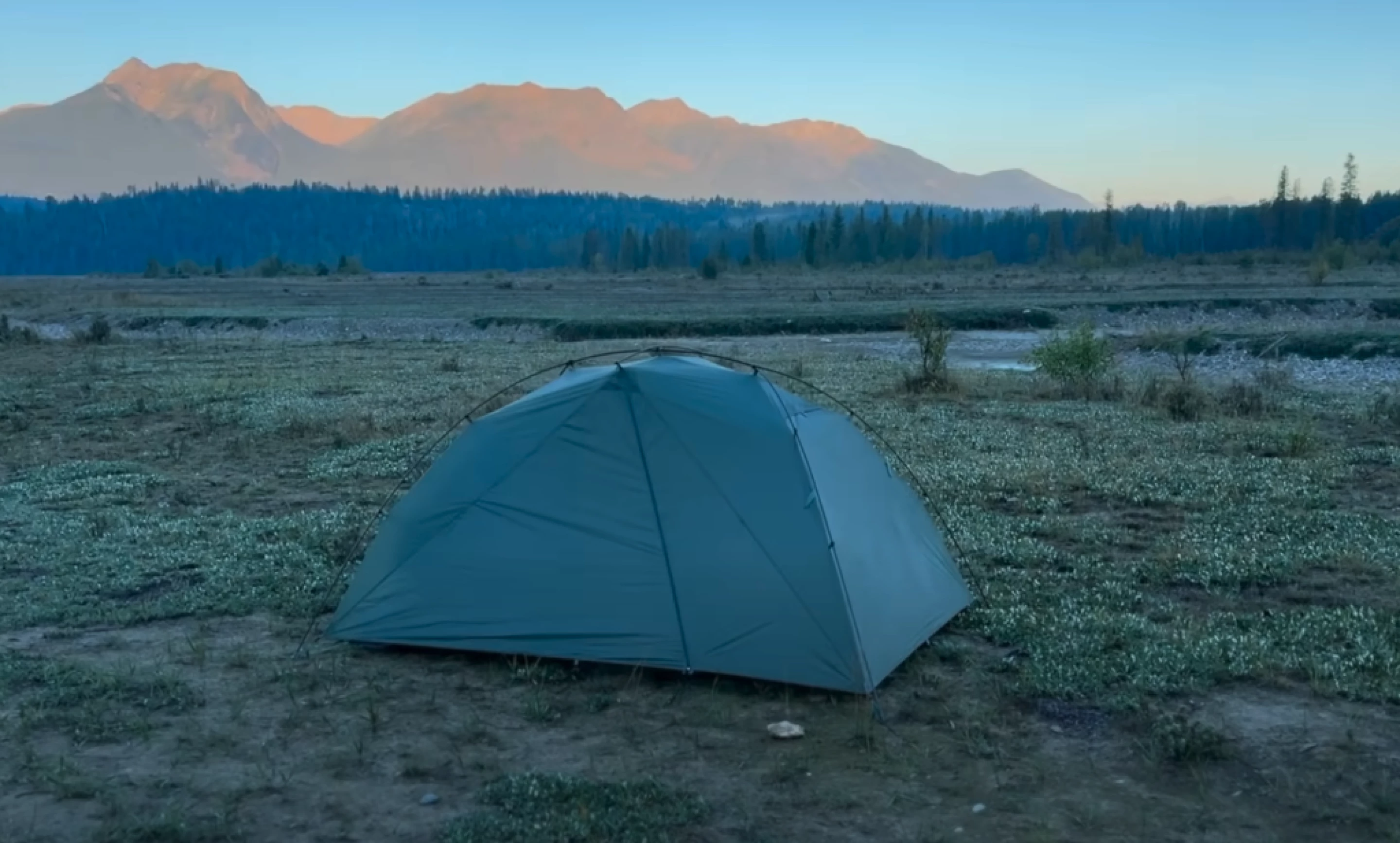 Ultralight tent barely breaks 2 lb and delivers squall-ready shelter