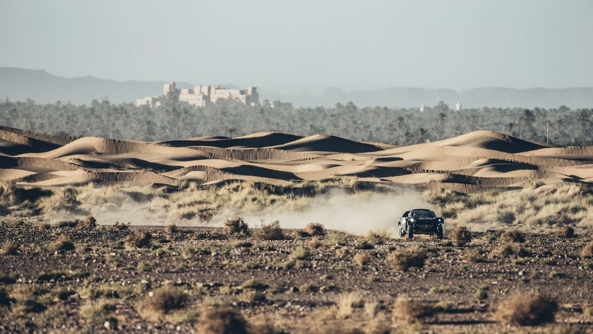 Team Peugeot-Total road to Dakar 2016