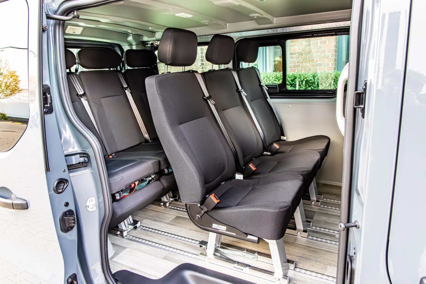 A full eight-seat passenger van configuration