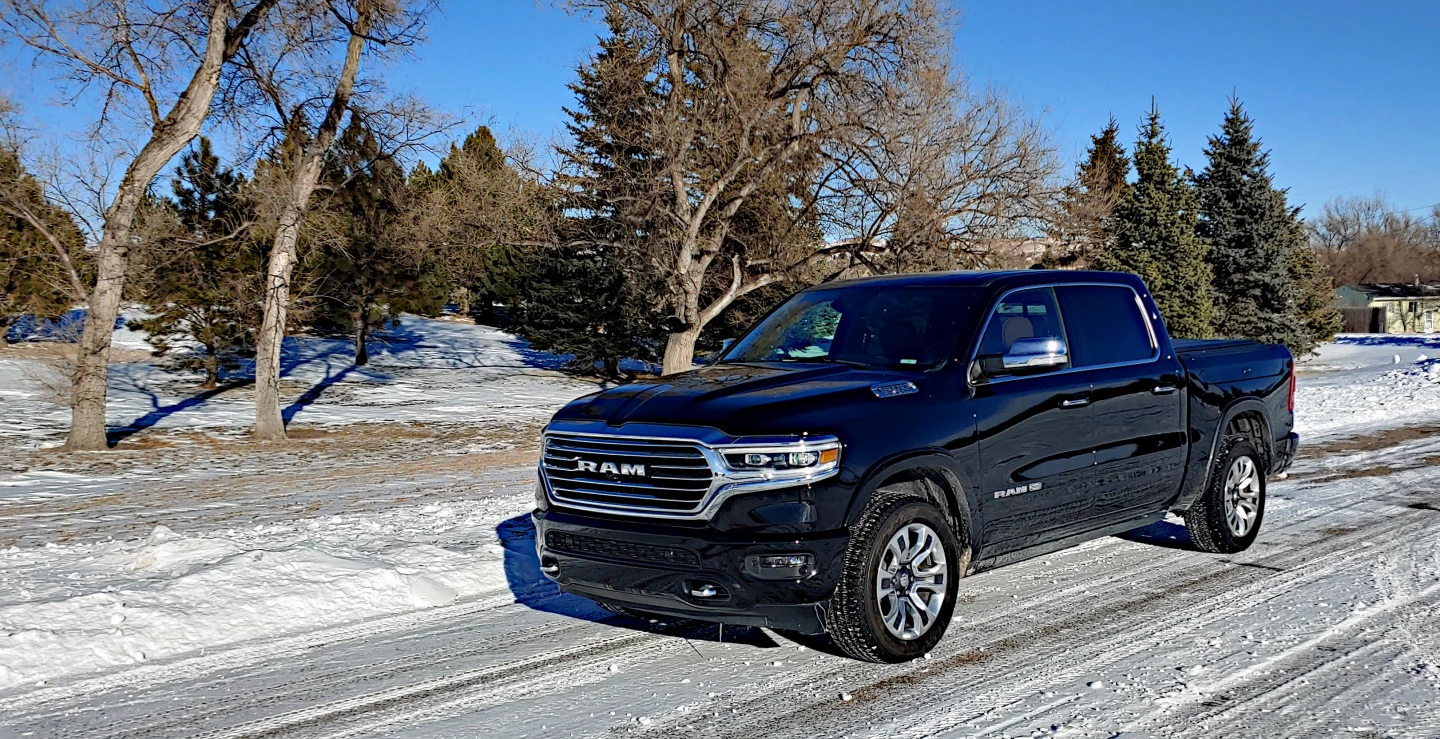 We drove this high-end Ram 1500 Long Horn with the V8 eTorque mild hybrid system and found it immensely capable