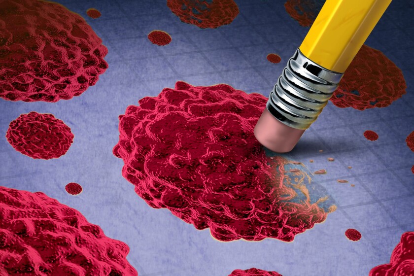 A phase 3 clinical trial found that adding nivolumab, a targeted immunotherapy drug, to chemotherapy nearly doubled cure rates for patients with the most common type of breast cancer, estrogen receptor-positive (ER+)/HER2-negative (HER2–). This finding signals a potential shift in treatment strategies.