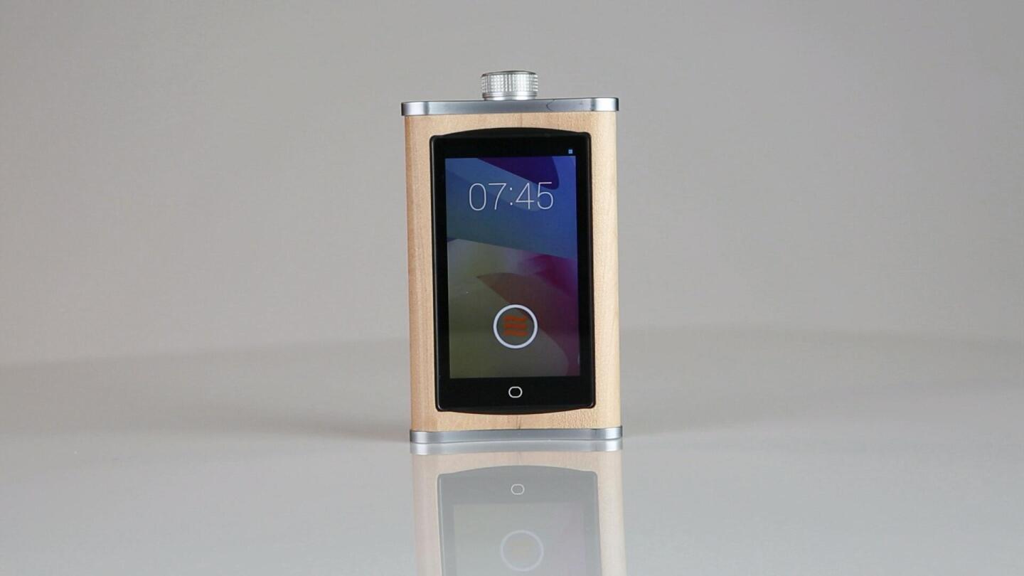 The Explorer X1 features a 3.5 inch touchscreen display out front