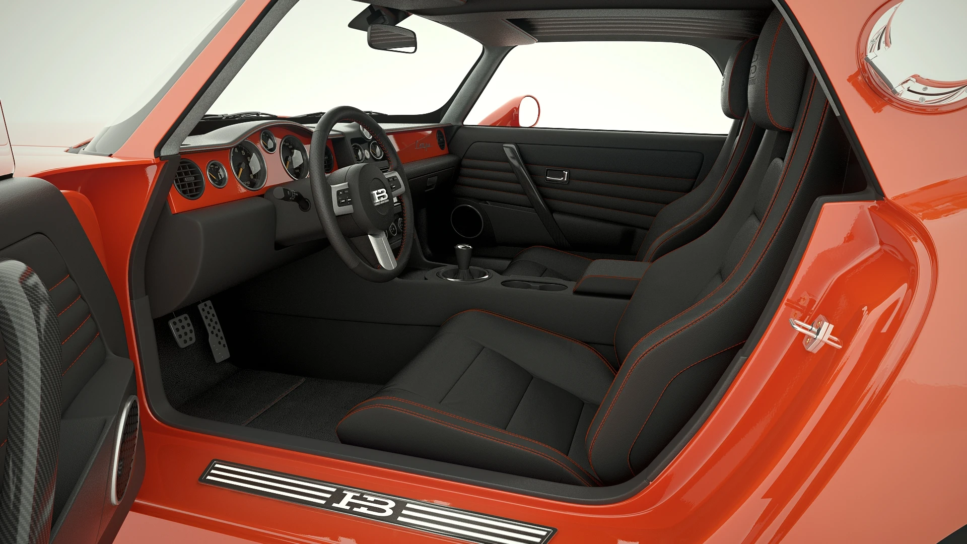 The interior is simple but includes some modern equipment