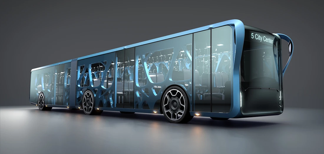 The transparent LCDs are built around an inner structural framework