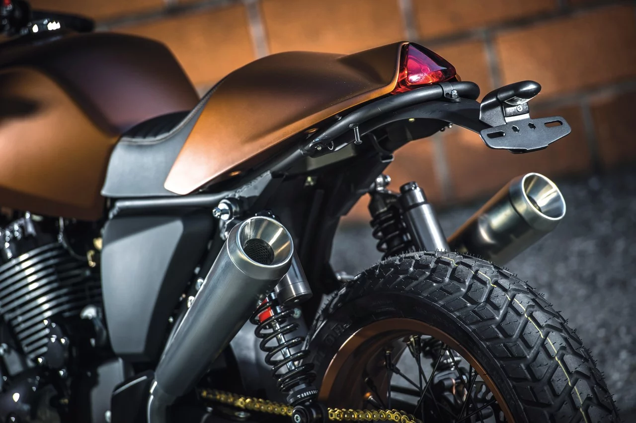 SWM's stylish Grand Milano 440 cafe racer