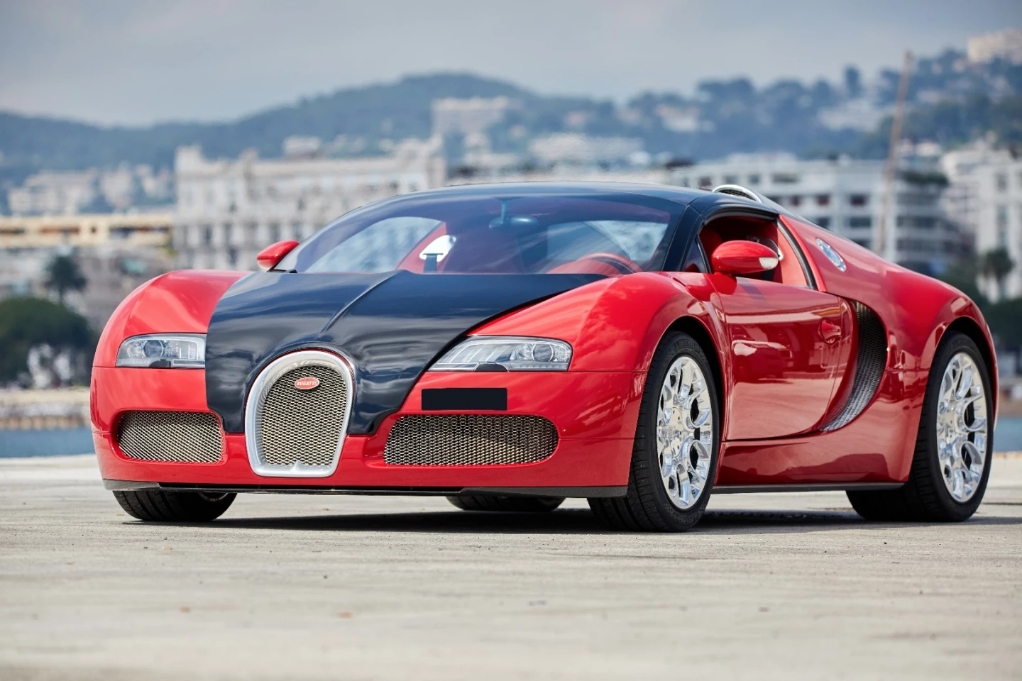 Artcurial Monaco July 2, 2017 Auction: Though the Bugatti Veyron Grand Sport (and it's successor) has been the fastest convertible in the world since 2009 when it was released, and the first one at auction sold for more than $3 million, it's been all down hill on the auction block ever since and of the handful that have reached auction, very few have sold. This one had an estimate of just €1,400,000 to €1,600,000 but still didn't sell. Auction Description
