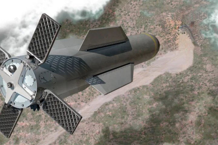 An artist's impression of the GBU-57A/B