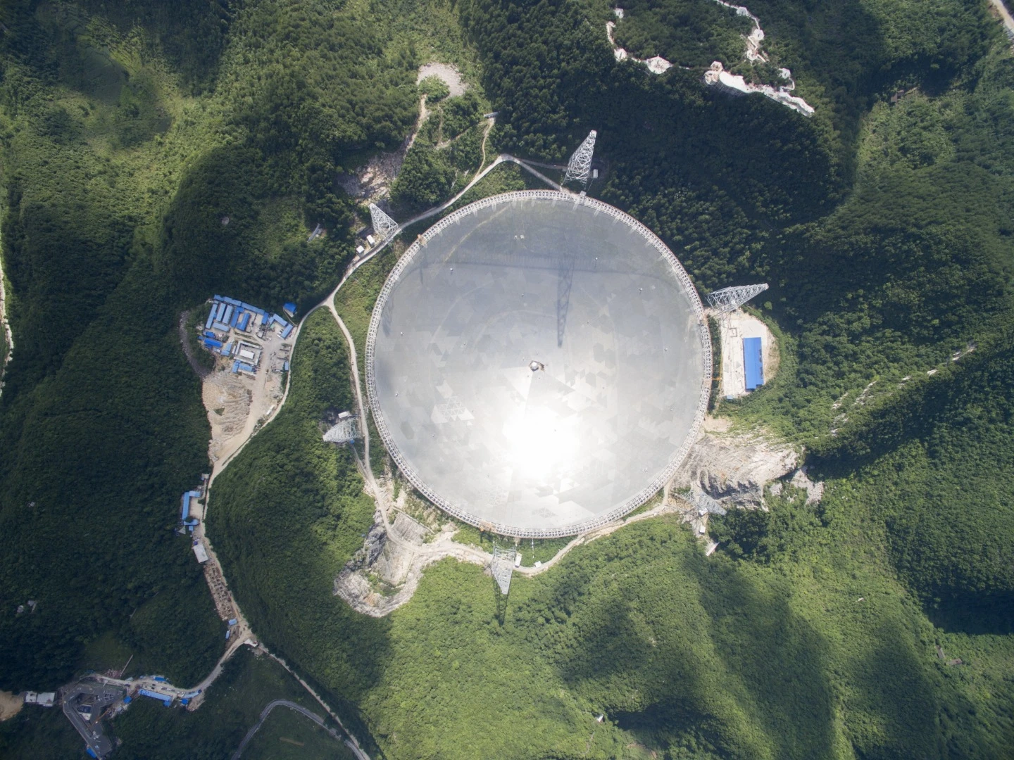 The Award for Long Span Structures was granted to the 500-m Aperture Spherical Telescope (FAST) in China