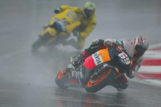 Nicky Hayden and Troy Bayliss both had days they would rather forget.
