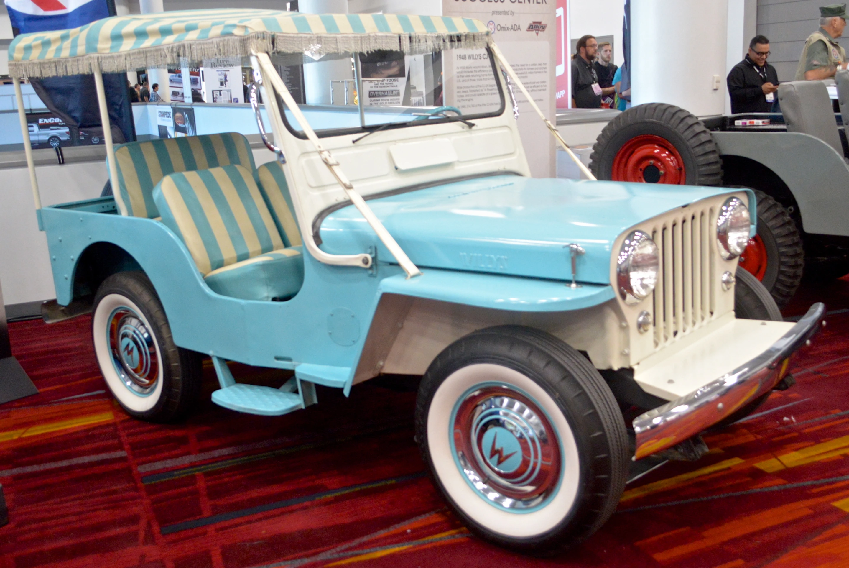 1960 Willys DJ-3A Surrey was designed with hotels and resorts in mind (Photo: C.C. Weiss/Gizmag)
