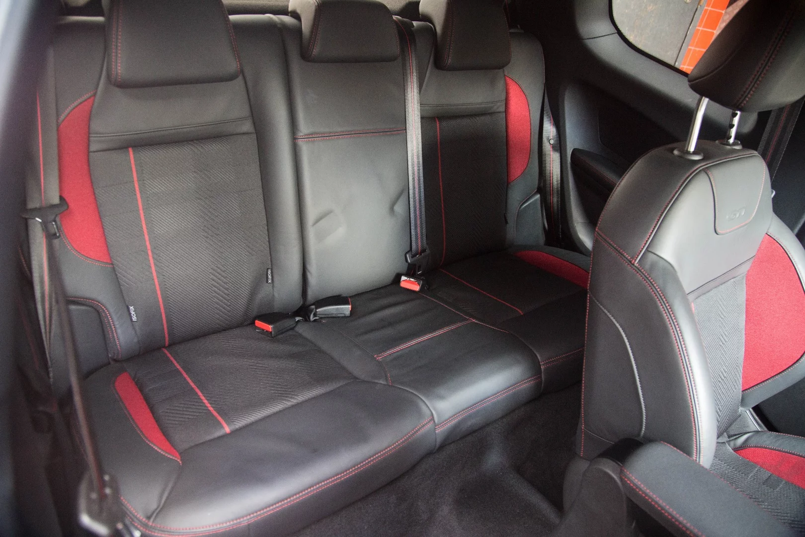 There's a bit of space down back, although it's not what you'd call generous