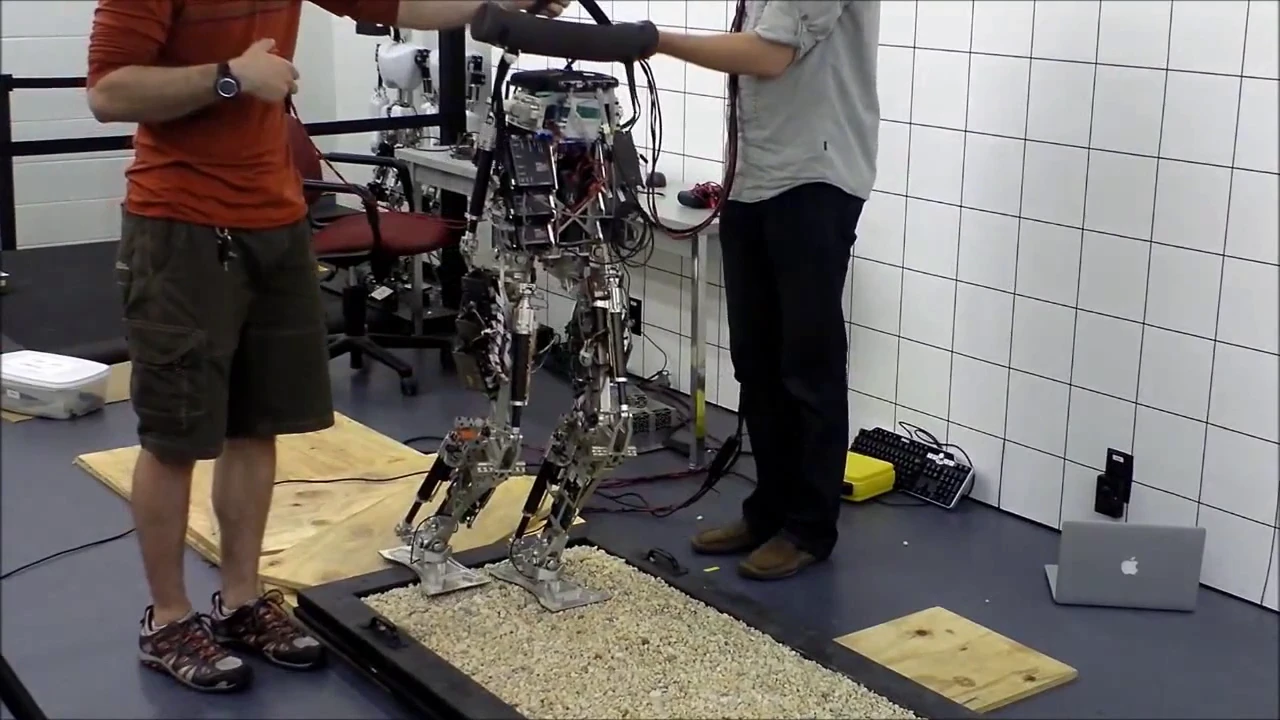 Team THOR, led by Virginia Tech, is building a bipedal robot