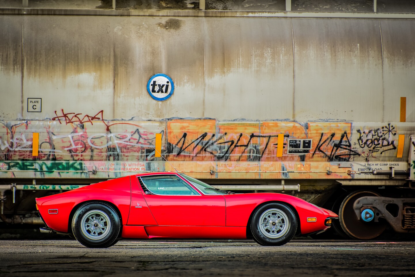 1971 Lamborghini Miura P400 SV by Bertone