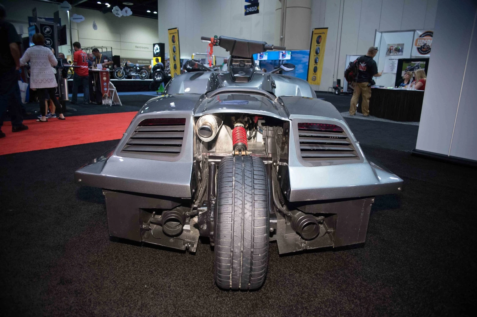 Gibbs Triski: twin rear jets power and steer the Triski in the water