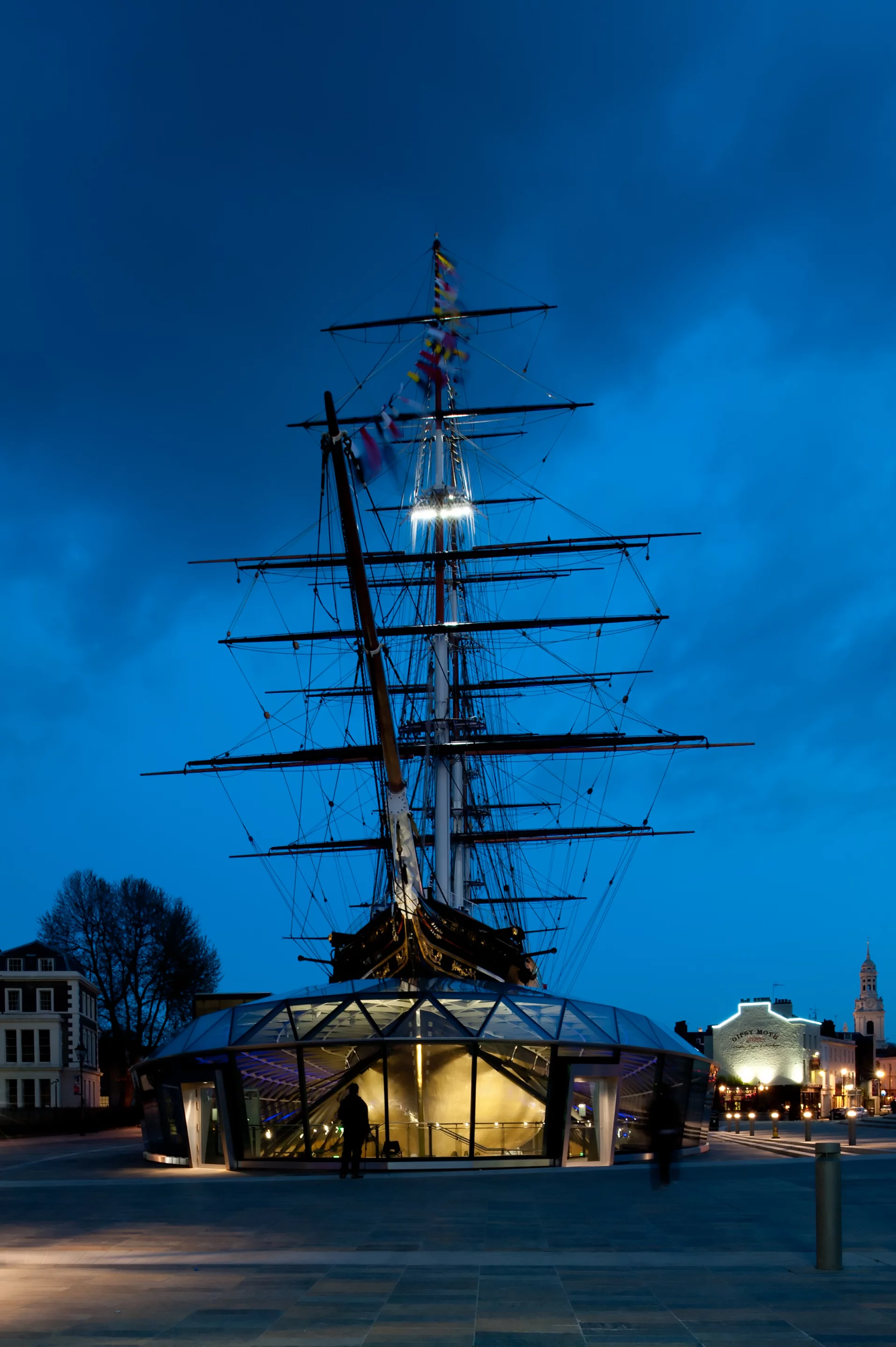 Buro Happold won the Education and Healthcare Structures award for the Cutty Sark conservation project in London (Photo: Jim Stephenson)