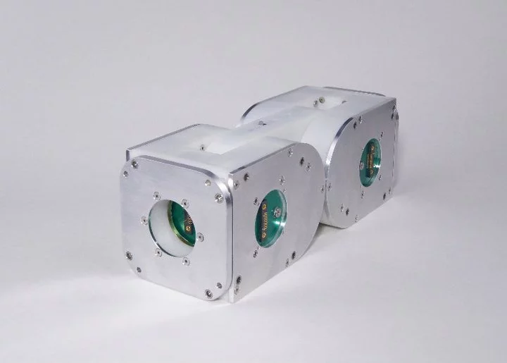 The iMobot is an articulated, wheeled robot that can be used on its own, or as a module in a larger robotic system