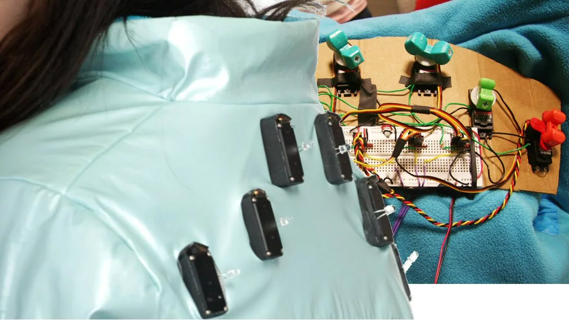 The SOS system proposes using the power of social networking to provide a soothing, stress-relieving massage based on the number of wireless responses from other users