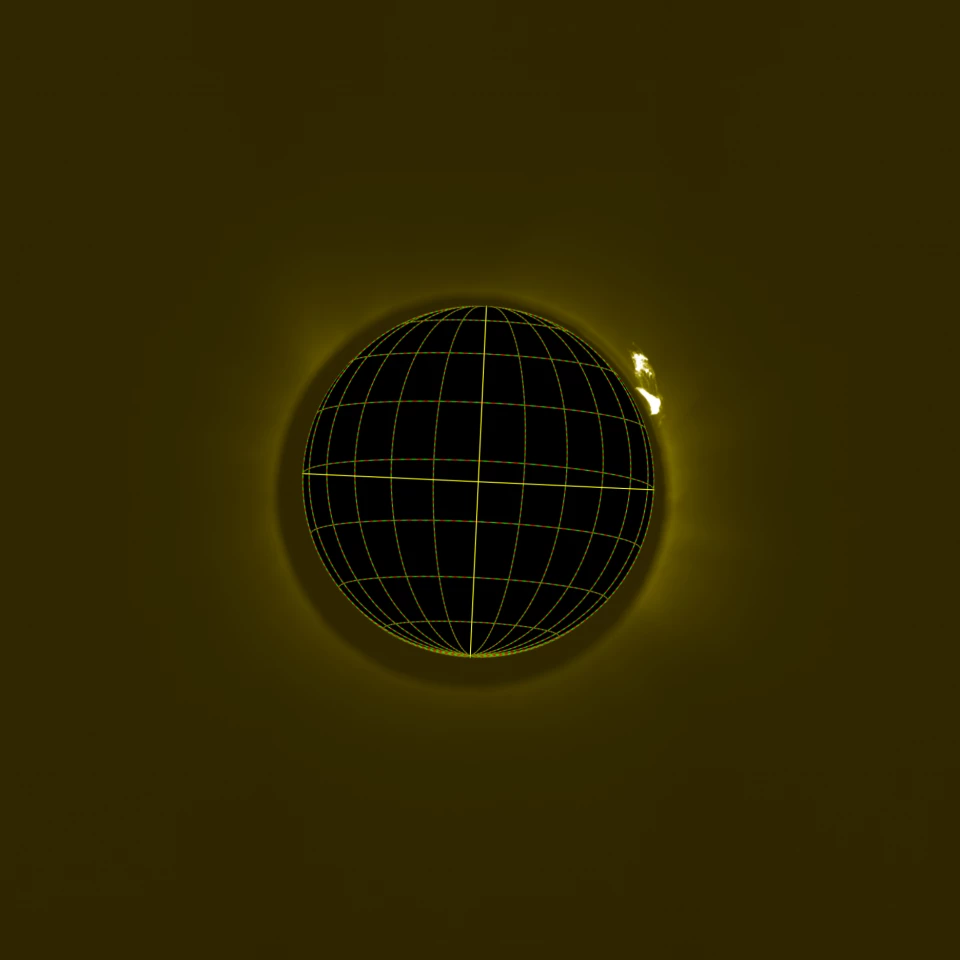 The solar corona as seen from Proba-3